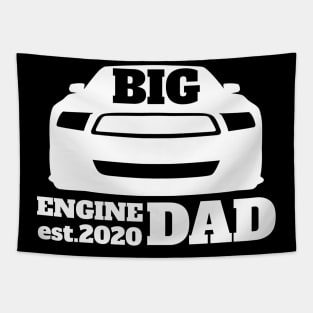 Big engine dad car lover Tapestry