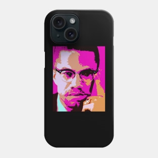 malcolm x Phone Case