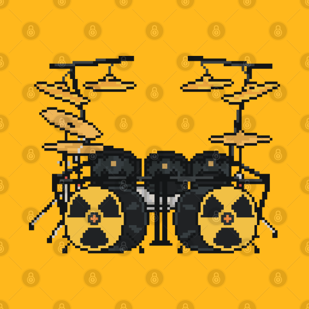 memetallica 8bit drummer
