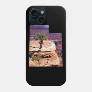 Utah State Outline - Canyonlands National Park Phone Case