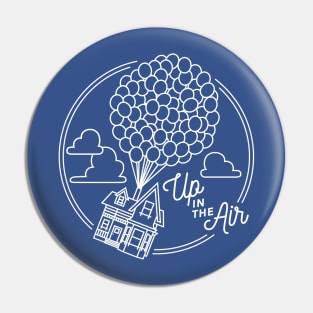 Up In The Air - Outline Pin