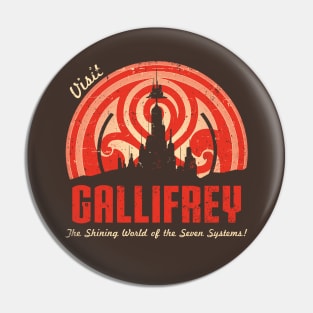 Visit Gallifrey - V2 Pin