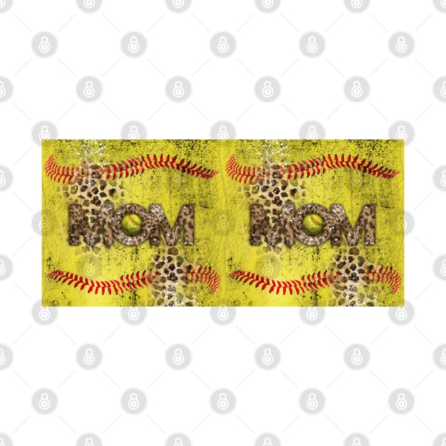 Softball mom love sport cheetah by 2SUNS