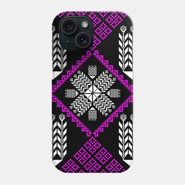 purple flowers Phone Case by noke pattern