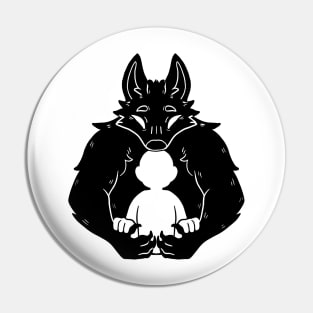 Werewolf Hugger Pin