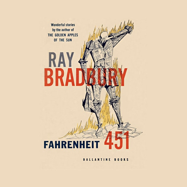 Fahrenheit 451 by Ray Bradbury by booksnbobs