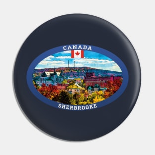 Sherbrooke Canada Travel Pin