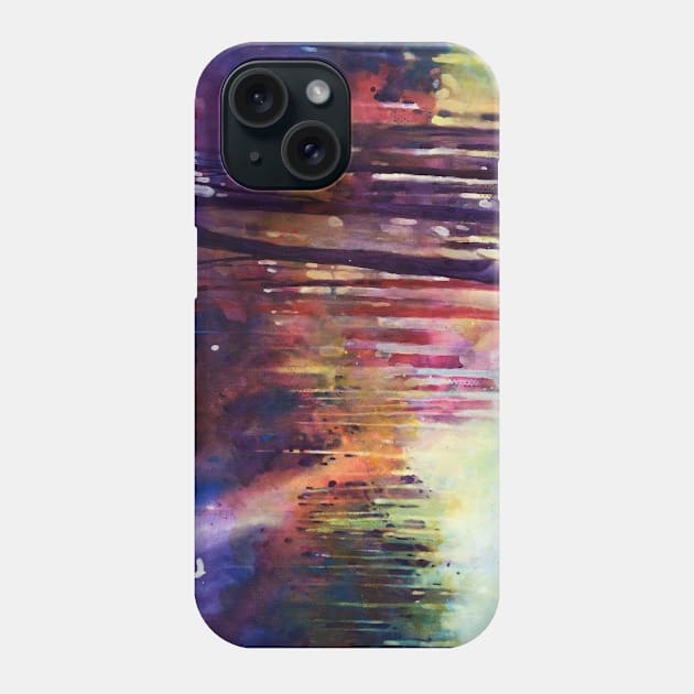 Flashes of light in the forest Phone Case by Andreuccetti Art