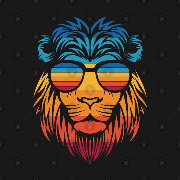 Lion Head Cool Sunglasses - Dark by ShirzAndMore