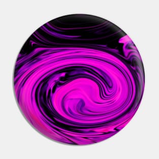 Magenta Swirls Pin