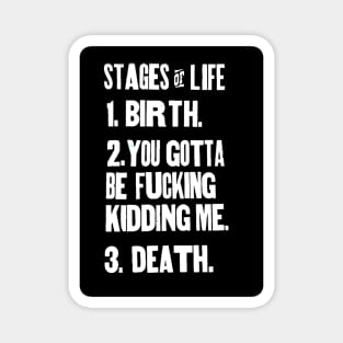 The Stages of Life Magnet