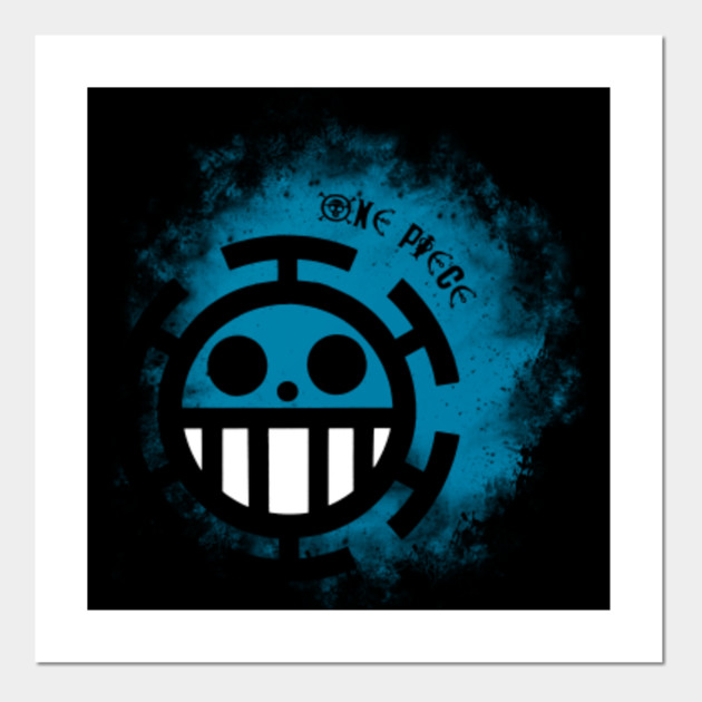 One Piece Logo Trafalgar Anime T Shirt Manga Posters And Art Prints Teepublic