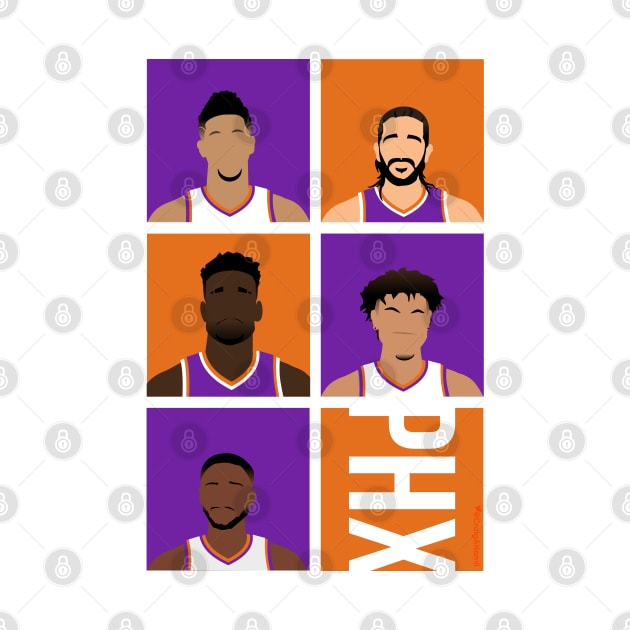 Phoenix Suns BIG 5 by CraigAhamil