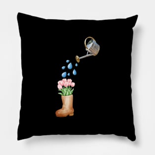 Tulip Since Tulips Flora Positive Established Pillow