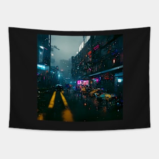 Cyberpunk Tapestry