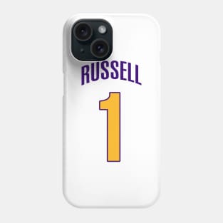 DeAngelo Russell Jersey Poster Phone Case