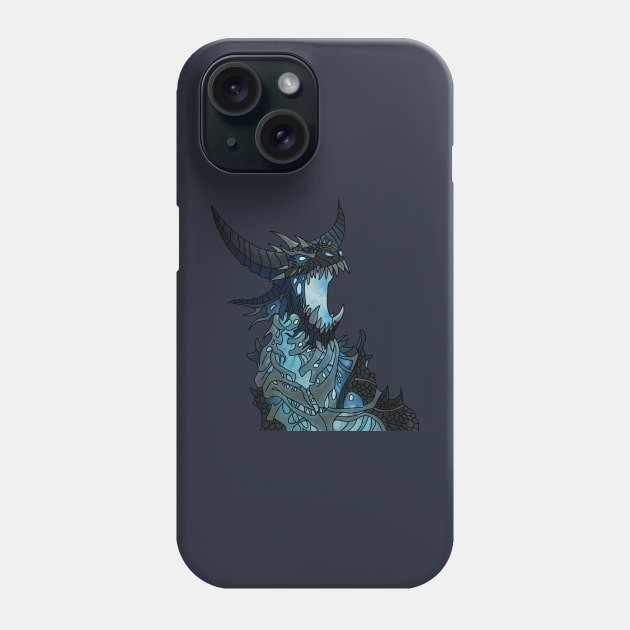 Sindragosa | A legendary dragon Phone Case by MrDoze