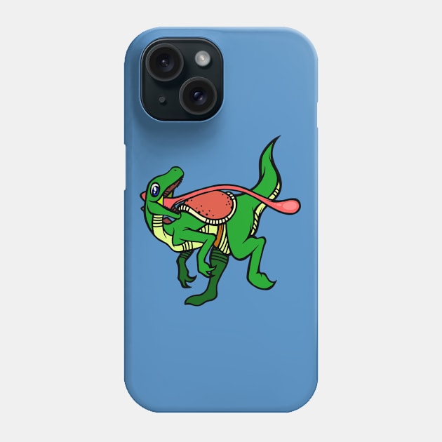 Dino Mount Phone Case by ArtisticDyslexia