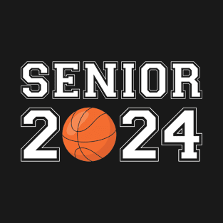 Senior 2024 Basketball T-Shirt