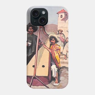 Travelling Musicians of Peru Phone Case