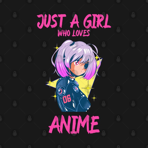 Just A Girl Who Loves Anime by Screamingcat