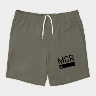 Black Love MCR Manchester Worker Bee Digital Pixel Shorts