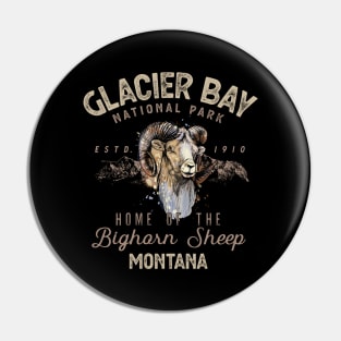 Glacier Bay National Park Bighorn Sheep Pin