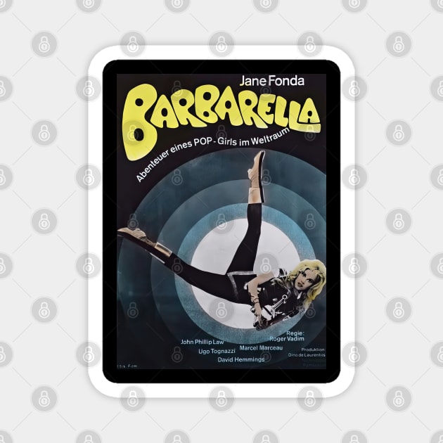 Barbarella Magnet by obstinator