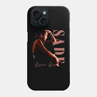 Sade Adu Lovers Live Phone Case