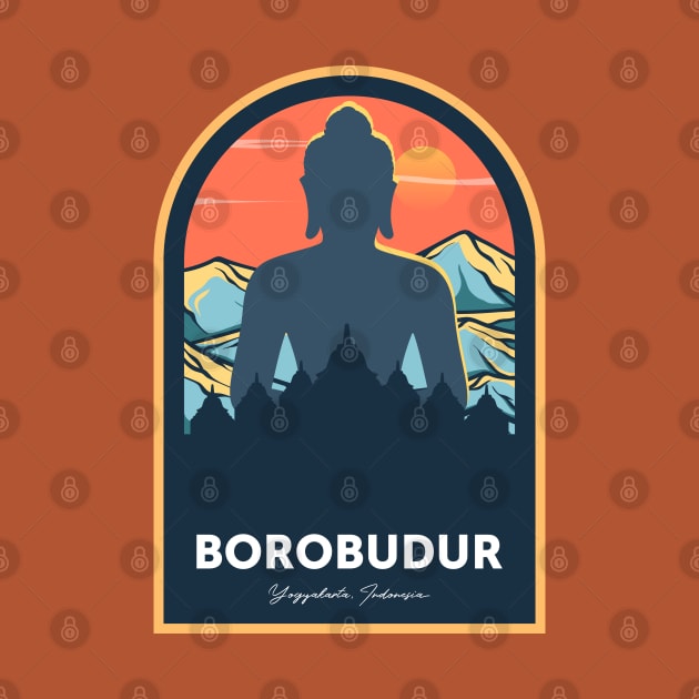 Borobudur Mahayana Buddhist Temple Java Indonesia Meditation by Celestial Crafts