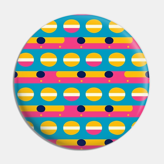 Discrete Pansexual Pride | LGBTQ+ Pin by QueerPatterns