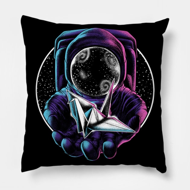 A Fold in Space (Version 1) Pillow by manoystee