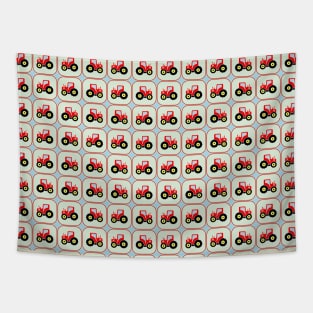 Toy tractor pattern Tapestry