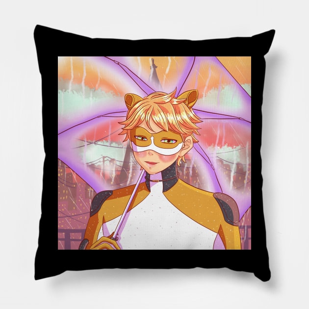 Canino uwu Pillow by Kawaiitems