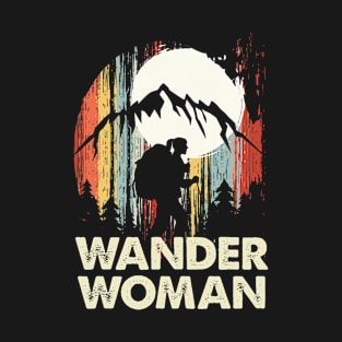 Wander Woman Hiking Camping T-Shirt