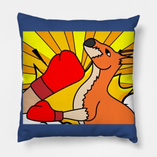 Boxing Glove Boxing Kangaroo Fighting Pillow