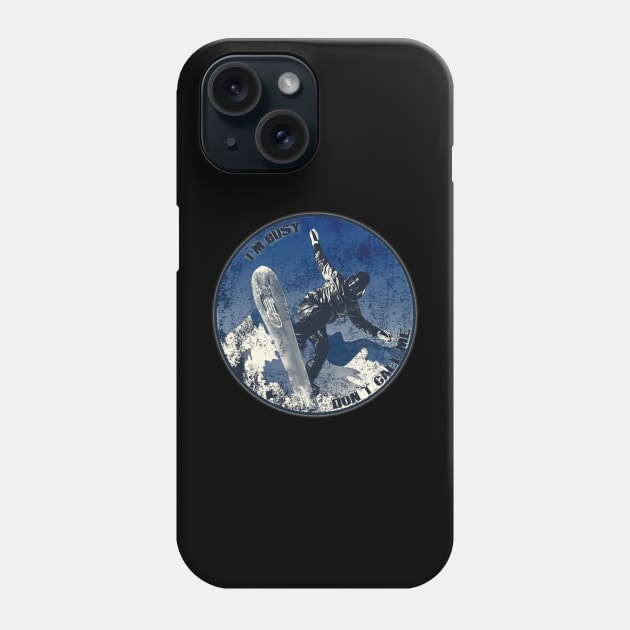 snowboard Phone Case by ElArrogante