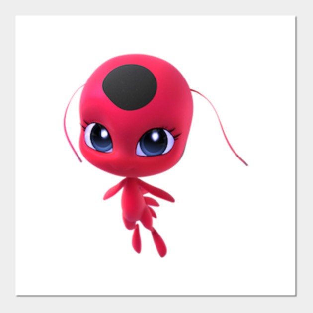 Tikki Miraculous Ladybug Affiche Et Impression D Art Teepublic Fr