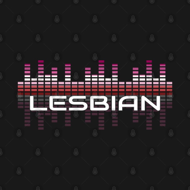 Music Equalizer Bars - Lesbian by Forsakendusk