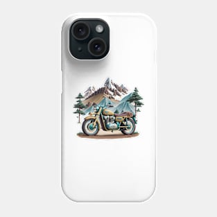 BIKES IN MOUNTAINS Phone Case