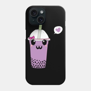 Kawaii Bubble Tea Love Phone Case