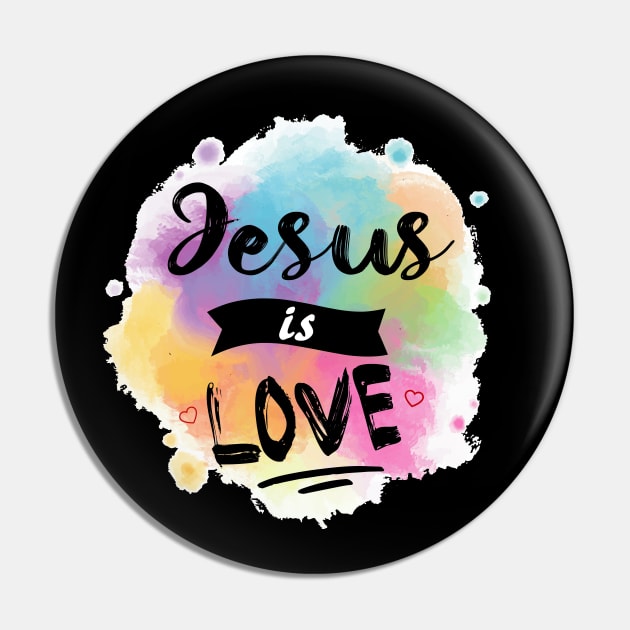 Jesus is love Pin by YAZERU