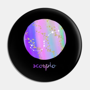 Scorpio sign Pin