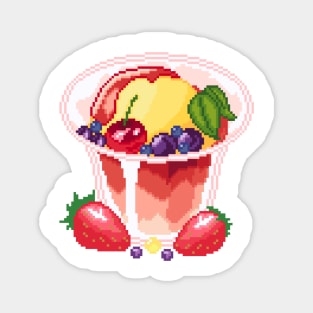 Ice Cream Pixel Art Magnet