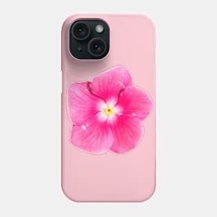 Pink Flower Yellow White Center Phone Case