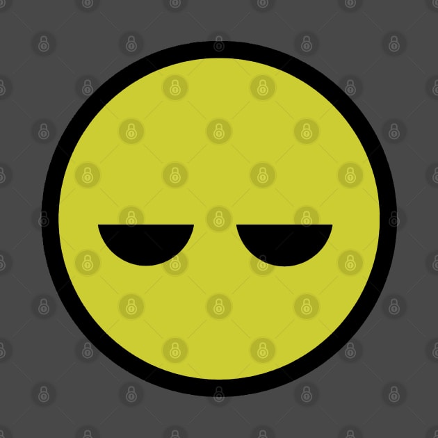 Not Smiley Face by GreenGuyTeesStore