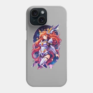 Orion's Embrace: Harmonious AI Anime Character Artistic Fusion Phone Case