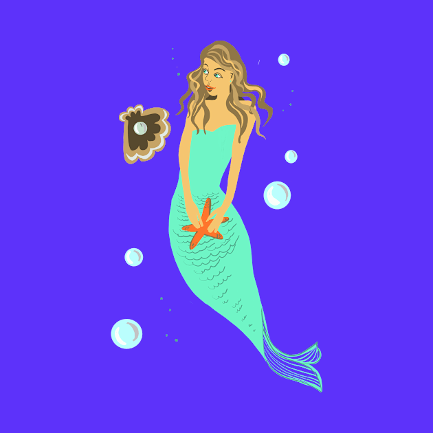 Mermaid by ArtKsenia