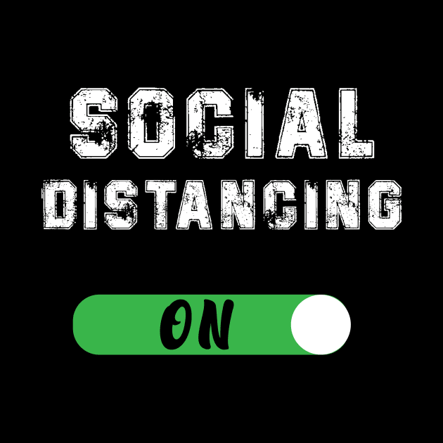 Funny Social Distancing by Flipodesigner