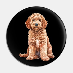 Goldendoodle Pin